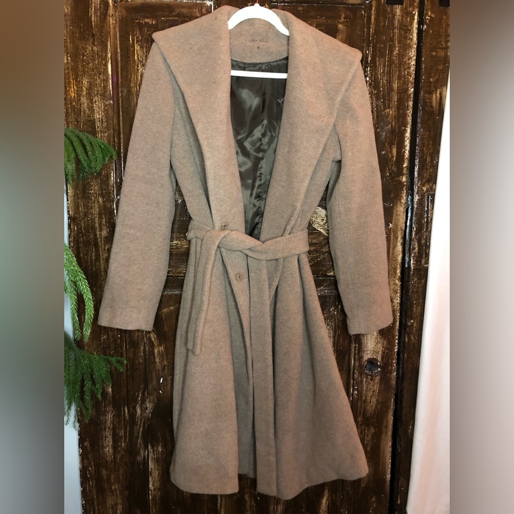 Calvin Klein Wool Overcoat